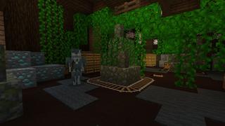 Screenshot of the Minecraft Bedrock Marketplace product Ships in Bottles created by Pixelusion.