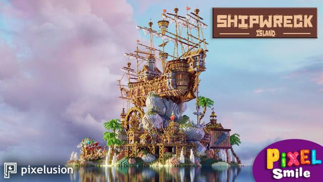 Thumbnail of the Minecraft Bedrock Marketplace product Shipwreck Island created by Pixelusion.