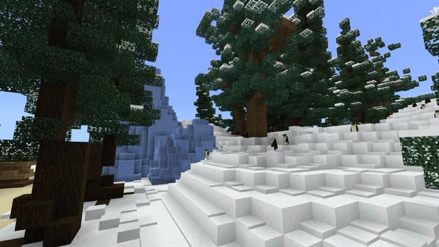Screenshot of the Minecraft Bedrock Marketplace product Sky Archipelago created by Pixelusion.