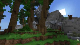 Screenshot of the Minecraft Bedrock Marketplace product Sky Archipelago created by Pixelusion.