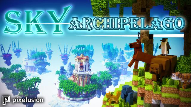 Thumbnail of the Minecraft Bedrock Marketplace product Sky Archipelago created by Pixelusion.