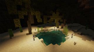 Screenshot of the Minecraft Bedrock Marketplace product Sky Barrels created by Pixelusion.