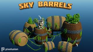 Thumbnail of the Minecraft Bedrock Marketplace product Sky Barrels created by Pixelusion.