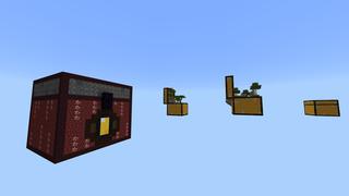 Screenshot of the Minecraft Bedrock Marketplace product Sky Chest created by Pixelusion.