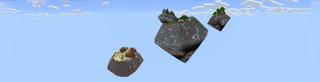 Panorama of the Minecraft Bedrock Marketplace product Sky Diamonds created by Pixelusion.