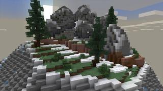 Screenshot of the Minecraft Bedrock Marketplace product Sky Diamonds created by Pixelusion.