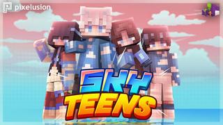 Thumbnail of the Minecraft Bedrock Marketplace product Sky Teens created by Pixelusion.