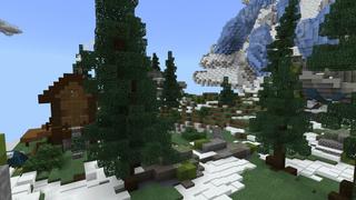 Screenshot of the Minecraft Bedrock Marketplace product Skybirds created by Pixelusion.
