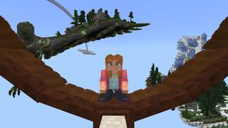 Screenshot of the Minecraft Bedrock Marketplace product Skybirds created by Pixelusion.