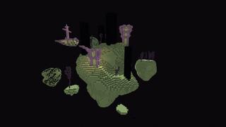 Screenshot of the Minecraft Bedrock Marketplace product Skyblock created by Pixelusion.