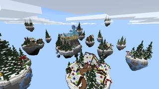 Screenshot of the Minecraft Bedrock Marketplace product Skyblock Gift Edition created by Pixelusion.
