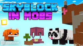 Thumbnail of the Minecraft Bedrock Marketplace product Skyblock in Mobs created by Pixelusion.