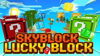 Thumbnail of the Minecraft Bedrock Marketplace product Skyblock Glücksblock created by Pixelusion.
