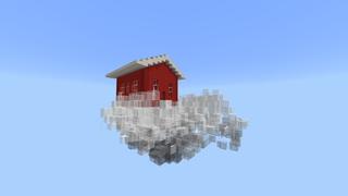 Screenshot of the Minecraft Bedrock Marketplace product Skyblock On Clouds created by Pixelusion.