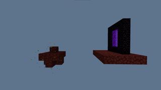 Screenshot of the Minecraft Bedrock Marketplace product Skyblock One Block created by Pixelusion.