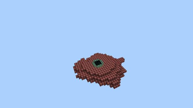 Screenshot of the Minecraft Bedrock Marketplace product Skyblock One Color created by Pixelusion.