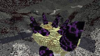 Screenshot of the Minecraft Bedrock Marketplace product Skyblock Tornado created by Pixelusion.