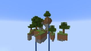 Screenshot of the Minecraft Bedrock Marketplace product Skyblock 2 created by Pixelusion.