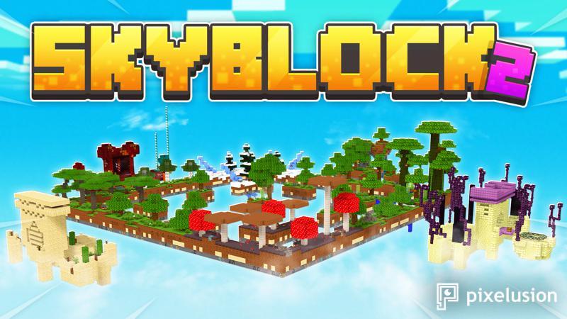 Skyblock 2 by Pixelusion | CHUNK - Minecraft Bedrock Marketplace Explorer