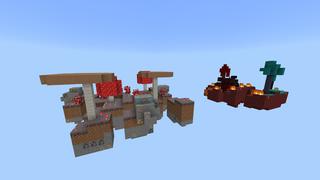 Screenshot of the Minecraft Bedrock Marketplace product Skyblock! created by Pixelusion.