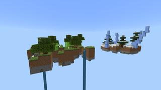 Screenshot of the Minecraft Bedrock Marketplace product Skyblock! created by Pixelusion.