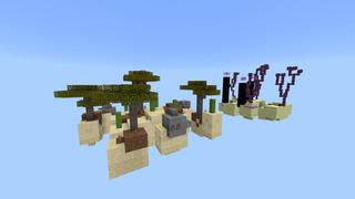 Screenshot of the Minecraft Bedrock Marketplace product Skyblock! created by Pixelusion.