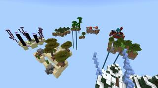 Screenshot of the Minecraft Bedrock Marketplace product Skyblock! created by Pixelusion.