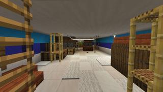 Screenshot of the Minecraft Bedrock Marketplace product Skyplane created by Pixelusion.