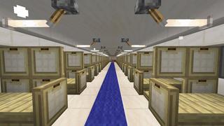 Screenshot of the Minecraft Bedrock Marketplace product Skyplane created by Pixelusion.