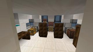 Screenshot of the Minecraft Bedrock Marketplace product Skyplane created by Pixelusion.