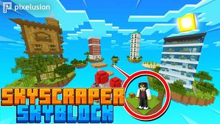 Thumbnail of the Minecraft Bedrock Marketplace product Skyscraper Skyblock created by Pixelusion.