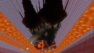 Screenshot of the Minecraft Bedrock Marketplace product Skytube created by Pixelusion.