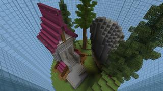 Screenshot of the Minecraft Bedrock Marketplace product Skytube created by Pixelusion.