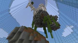 Screenshot of the Minecraft Bedrock Marketplace product Skytube created by Pixelusion.