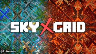 Thumbnail of the Minecraft Bedrock Marketplace product SkyXGrid created by Pixelusion.
