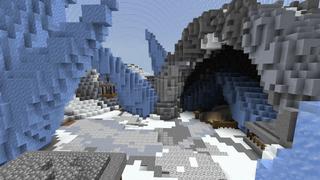 Screenshot of the Minecraft Bedrock Marketplace product Snow Globe created by Pixelusion.