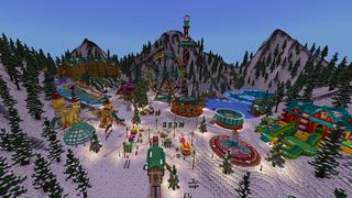 Screenshot of the Minecraft Bedrock Marketplace product Estância de neve created by Pixelusion.
