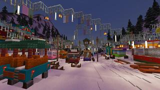 Screenshot of the Minecraft Bedrock Marketplace product Estância de neve created by Pixelusion.