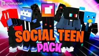 Thumbnail of the Minecraft Bedrock Marketplace product Social Teen Pack created by Pixelusion.