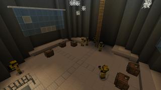 Screenshot of the Minecraft Bedrock Marketplace product Space Rocket created by Pixelusion.