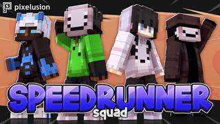Thumbnail of the Minecraft Bedrock Marketplace product Speedrunner Squad created by Pixelusion.