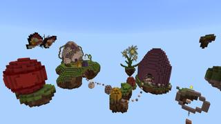 Screenshot of the Minecraft Bedrock Marketplace product Spring Parkour created by Pixelusion.