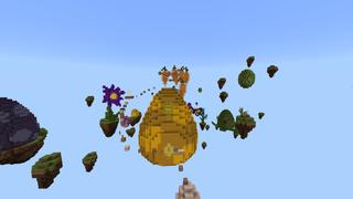 Screenshot of the Minecraft Bedrock Marketplace product Spring Parkour created by Pixelusion.