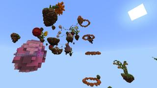 Screenshot of the Minecraft Bedrock Marketplace product Spring Parkour created by Pixelusion.