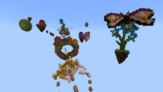 Screenshot of the Minecraft Bedrock Marketplace product Spring Parkour created by Pixelusion.