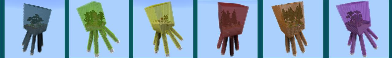 Panorama of the Minecraft Bedrock Marketplace product Squid World created by Pixelusion.