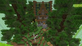 Screenshot of the Minecraft Bedrock Marketplace product Squid World created by Pixelusion.