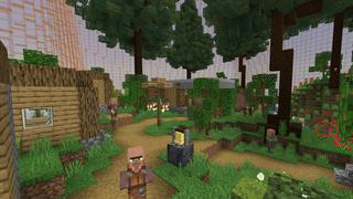 Screenshot of the Minecraft Bedrock Marketplace product Squid World created by Pixelusion.