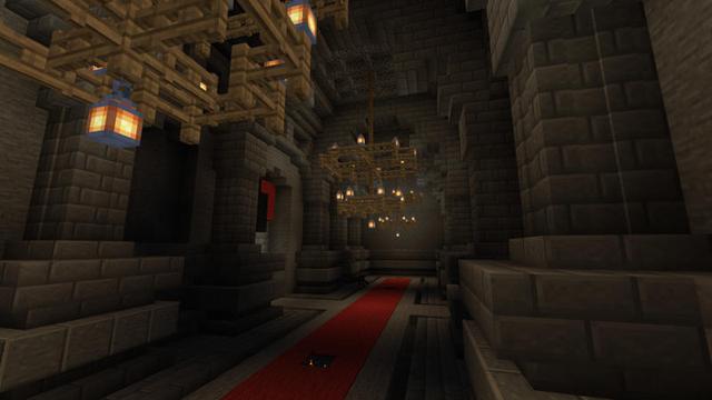 Screenshot of the Minecraft Bedrock Marketplace product Stone Fortress created by Pixelusion.