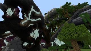 Screenshot of the Minecraft Bedrock Marketplace product Strange Rock created by Pixelusion.